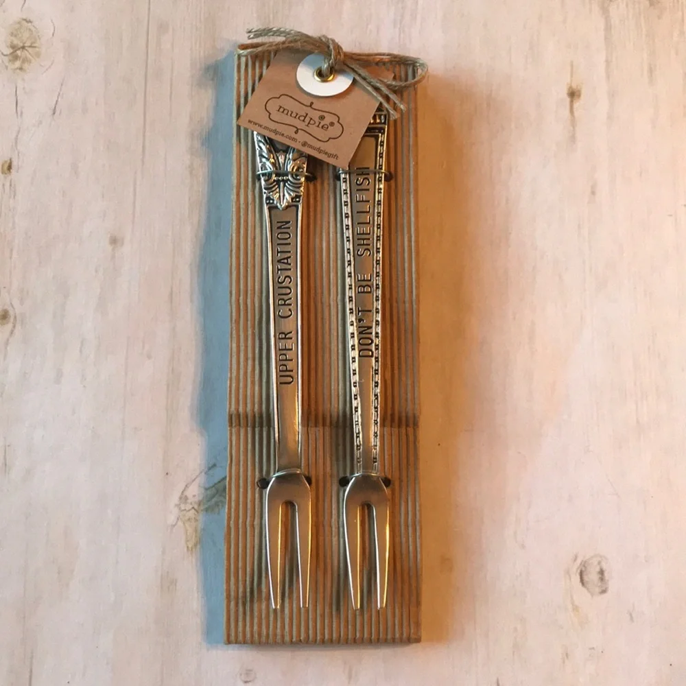 Mud Pie Seafood Fork Set